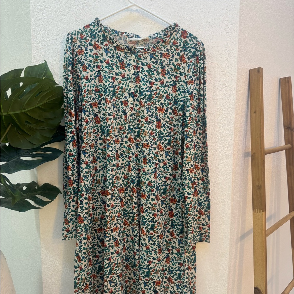 Peruvian Connection 100% Pima Cotton Prairie Dress - Picture 5 of 15